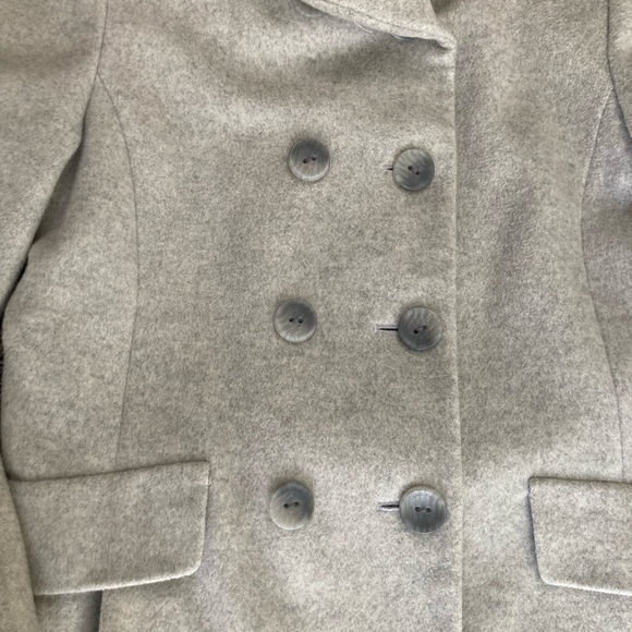 Calvin Klein Kids Light Gray Peacoat - Picture 3 of 14